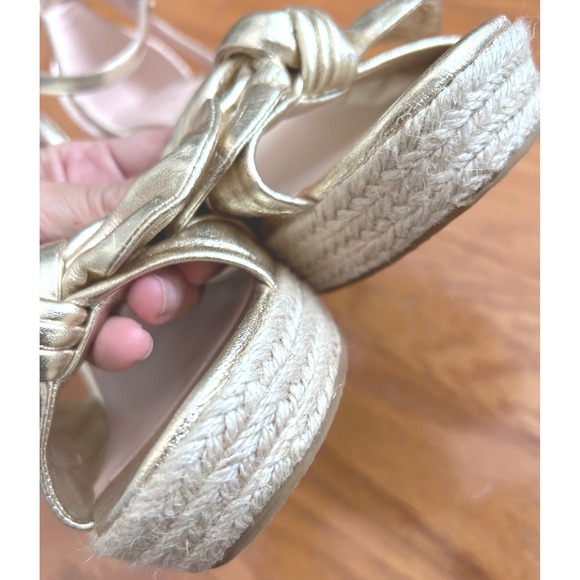 kate spade new york Tianna Wedge Boho Festival Feminine Sandals SZ 11 - Picture 7 of 11